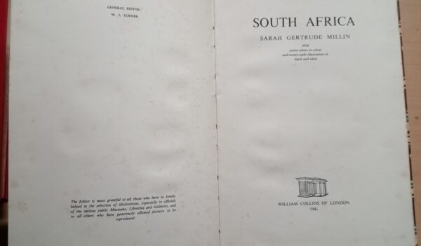 SOUTH AFRICA by Sarah Gertrude Millin 1941 - Image 4
