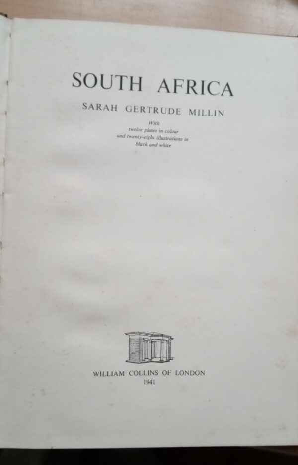 SOUTH AFRICA by Sarah Gertrude Millin 1941 - Image 5