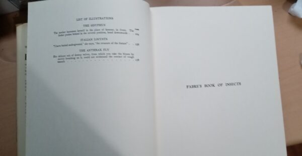 Fabre's Book of Insects 1936 E J Detmold Tipped-In Illustrated Plates - Image 12