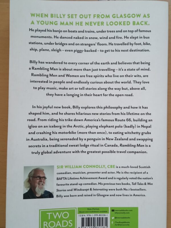 Rambling Man: My Life on the Road  by Billy Connolly - Image 2