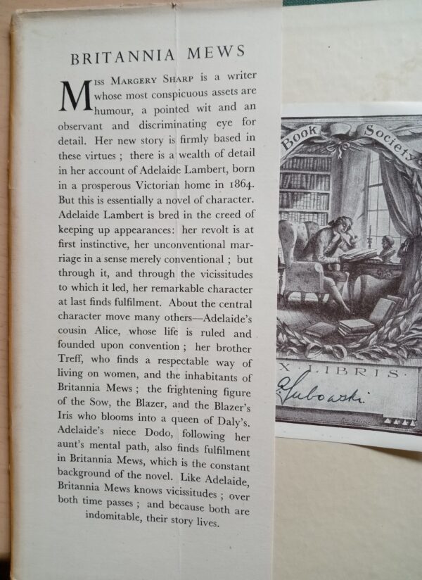 Britannia Mews-Margery Sharp 1946 - Image 4