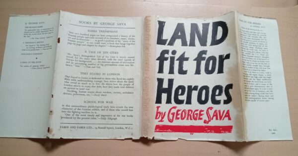 Land Fit for Heroes-George Sava 1945 - Image 7