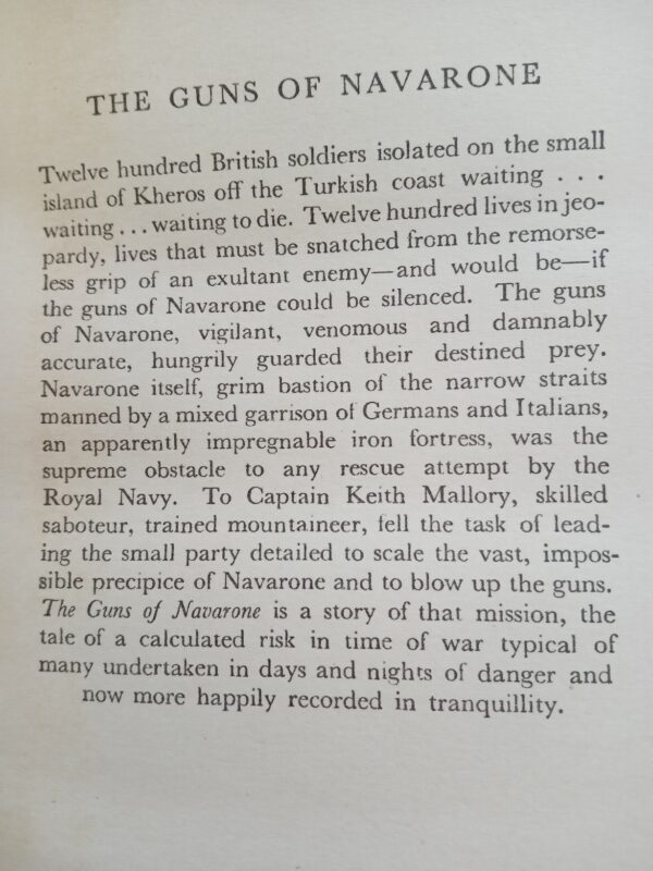 HMS Ulysses + The Guns of Navarone-Allistair Maclean first two books 1st editions 1st printings - Image 14