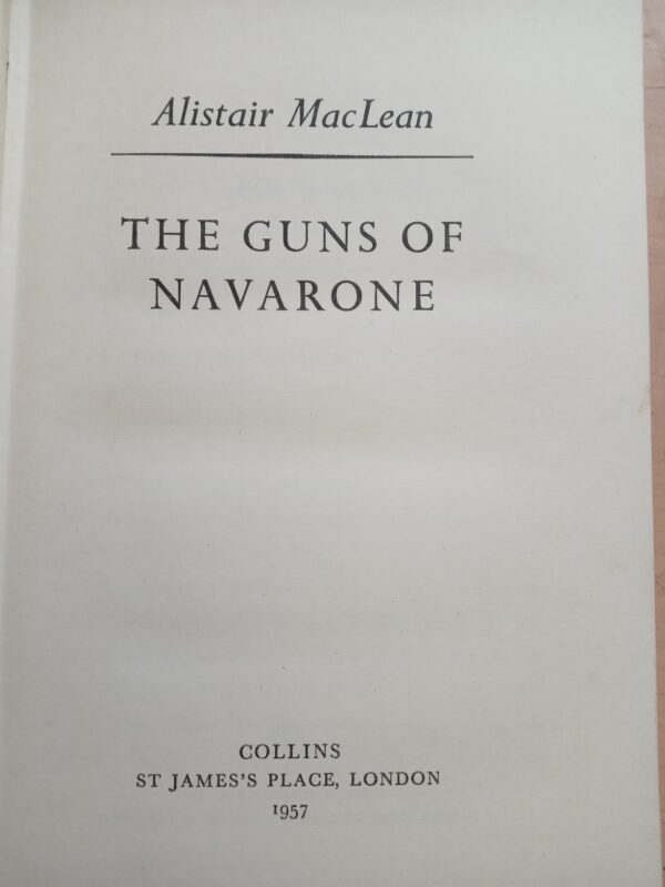HMS Ulysses + The Guns of Navarone-Allistair Maclean first two books 1st editions 1st printings - Image 15