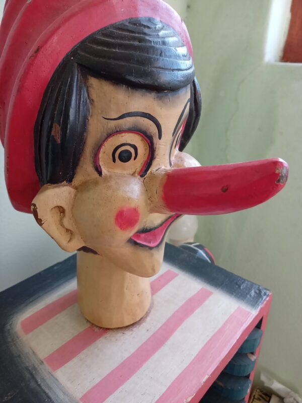 Vintage Pinocchio-handcarved - Image 2