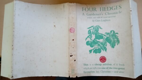 Four Hedges:  Clare Leighton 1935 1st Edition - Image 2