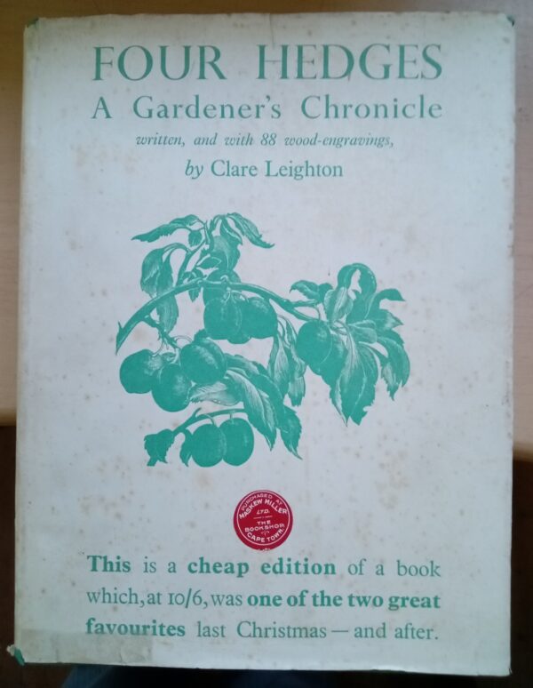Four Hedges:  Clare Leighton 1935 1st Edition