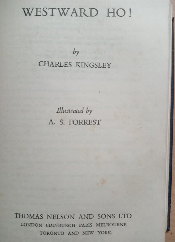 Westward Ho! by Charles Kingsley 1904 - Image 6