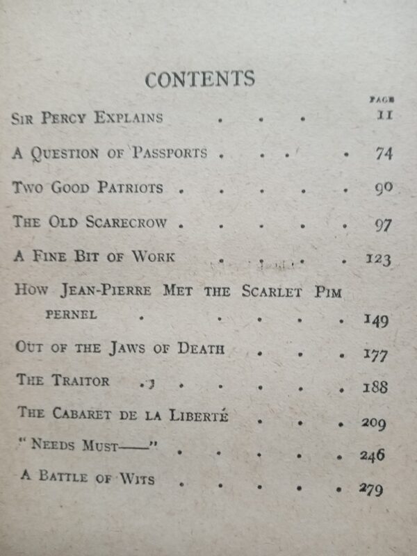 The League of the Scarlet Pimpernel by Baroness Orczy 1931 - Image 5