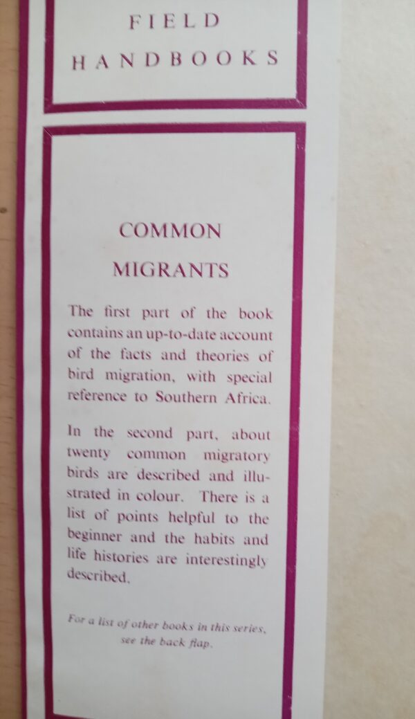 Longman's Field Handbook Common Migrants by J.M. Winterbottom - Image 3