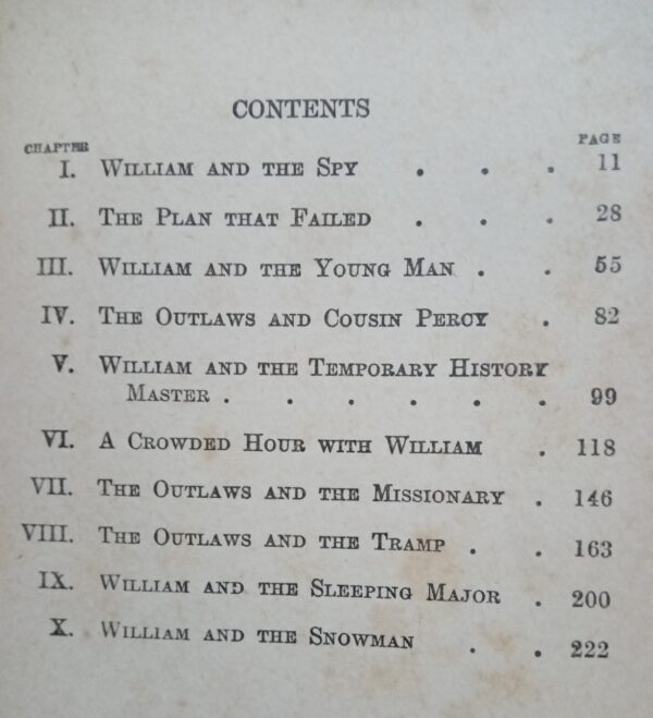 William's Crowded Hours by Richmal Crompton 1940 - Image 4