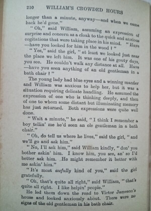 William's Crowded Hours by Richmal Crompton 1940 - Image 5
