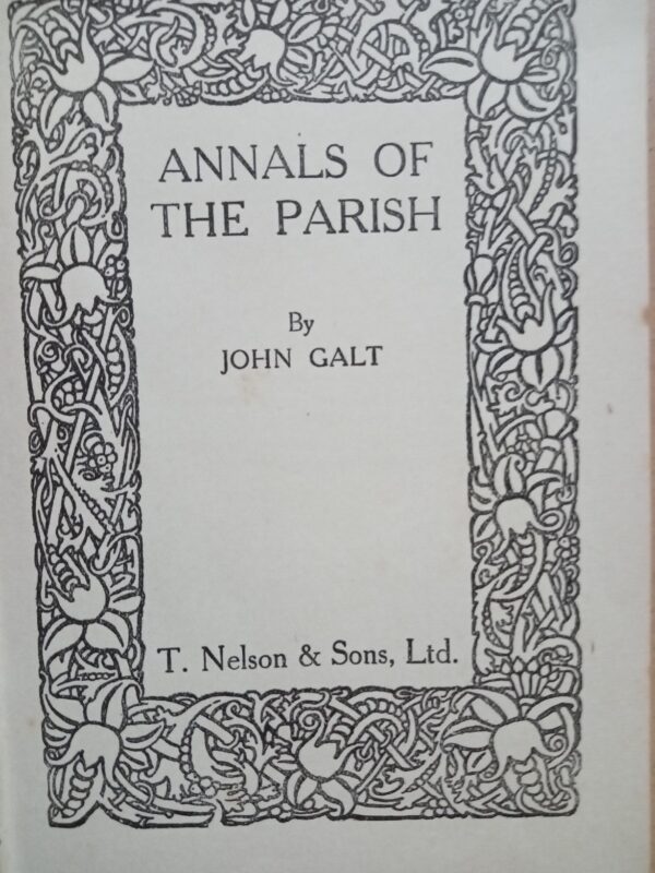 Annals of the Parish by John Galt -1st edition 1821 - Image 3