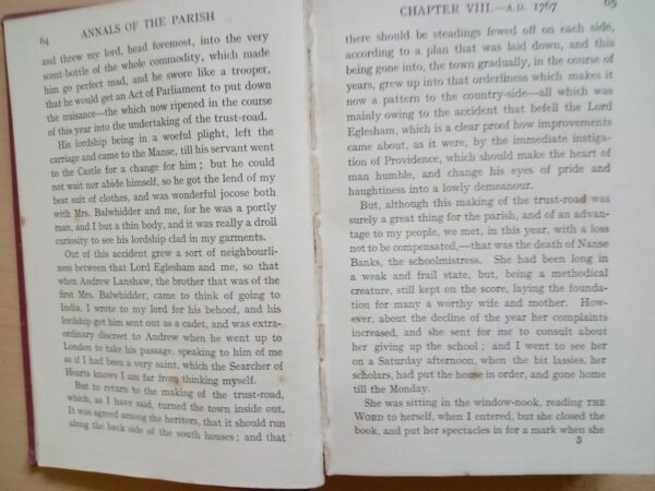 Annals of the Parish by John Galt -1st edition 1821 - Image 5