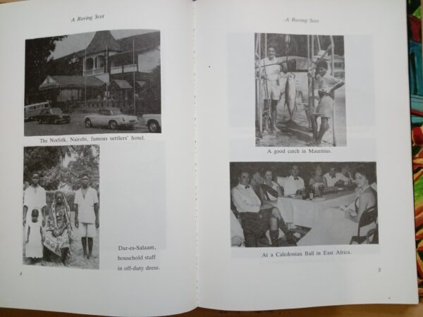 A Roving Scot by Douglas Hutton 1st edition inscribed by Author - Image 2