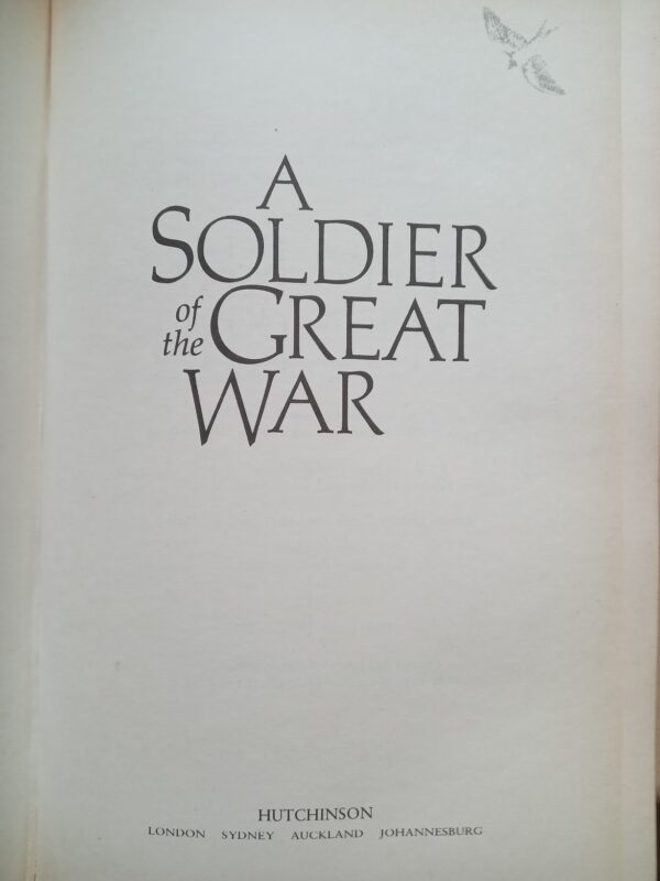 A Soldier of the Great War Hardcover by Mark Helprin – Jan. 1 1992 - Image 4