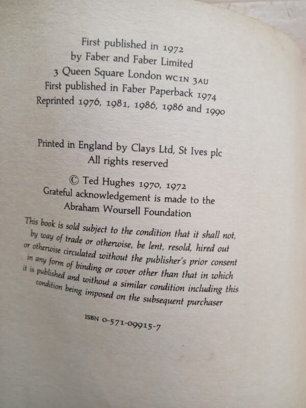 Crow: From the Life and Songs of the Crow - Ted Hughes - Image 5