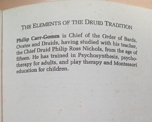 The Elements of the Druid Tradition-Philip Carr-Gomm - Image 4