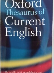 Oxford Thesaurus of Current English