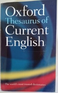 Oxford Thesaurus of Current English