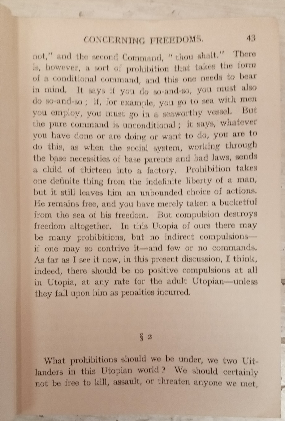 A Modern Utopia - H.G. Wells (early 1900's) - Image 9