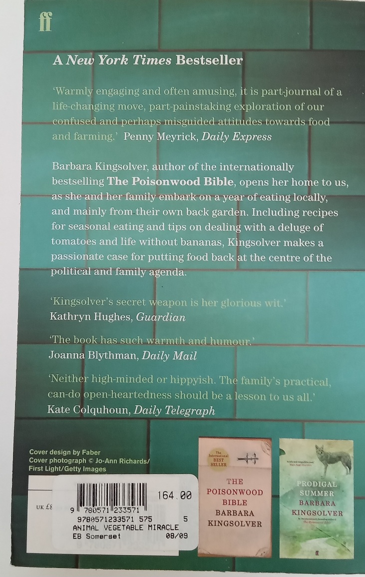 Animal, Vegetable, Miracle: Our Year of Seasonal Eating - Barbara Kingsolver - Image 2