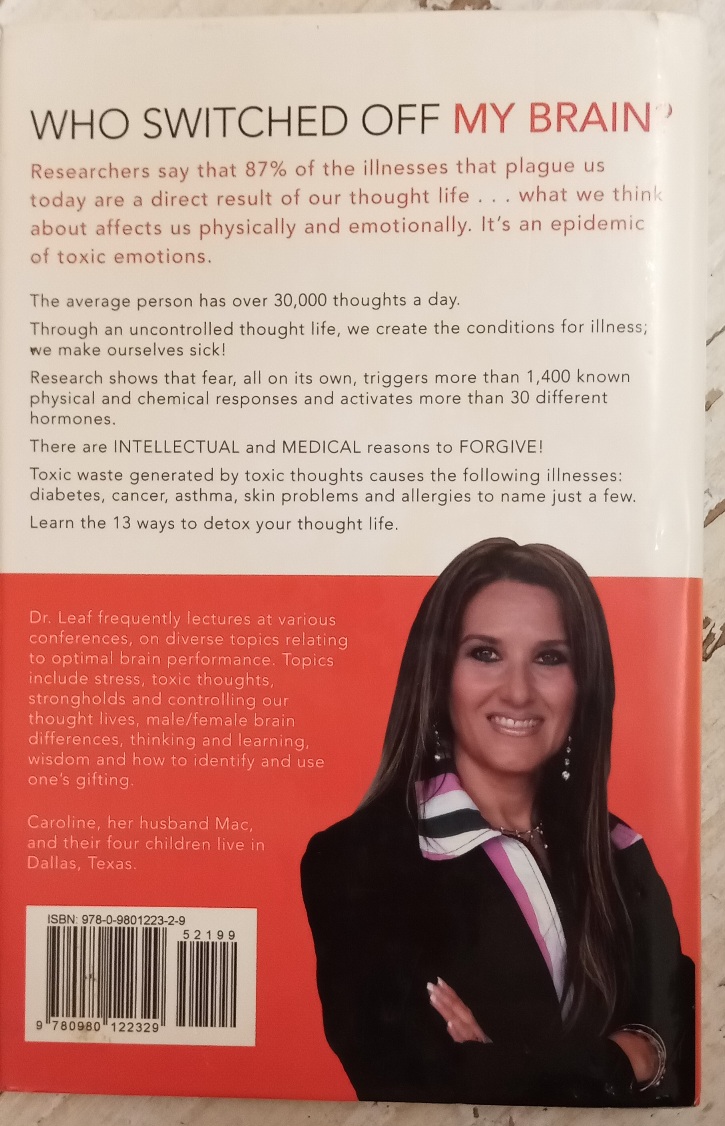 Who Switched Off My Brain? - Dr. Caroline Leaf - Image 2