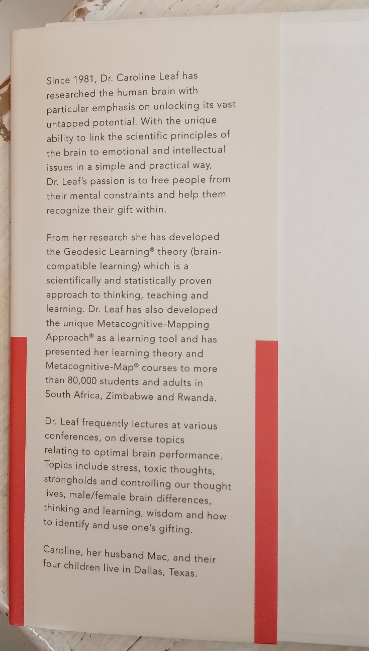 Who Switched Off My Brain? - Dr. Caroline Leaf - Image 3