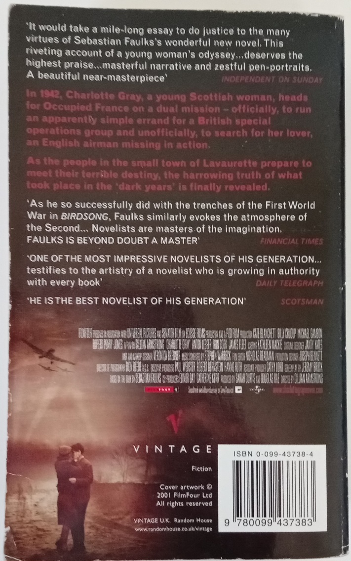 Charlotte Gray - Sebastian Faulks - Image 2