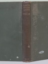 Selected English Essays - William Peacock (1926)