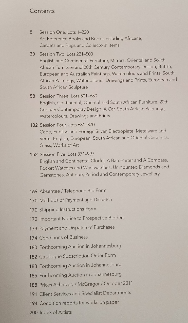 Decorative and Fine Arts: Auction Catalogue, 2012 - Stephan Welz & Co - Image 6