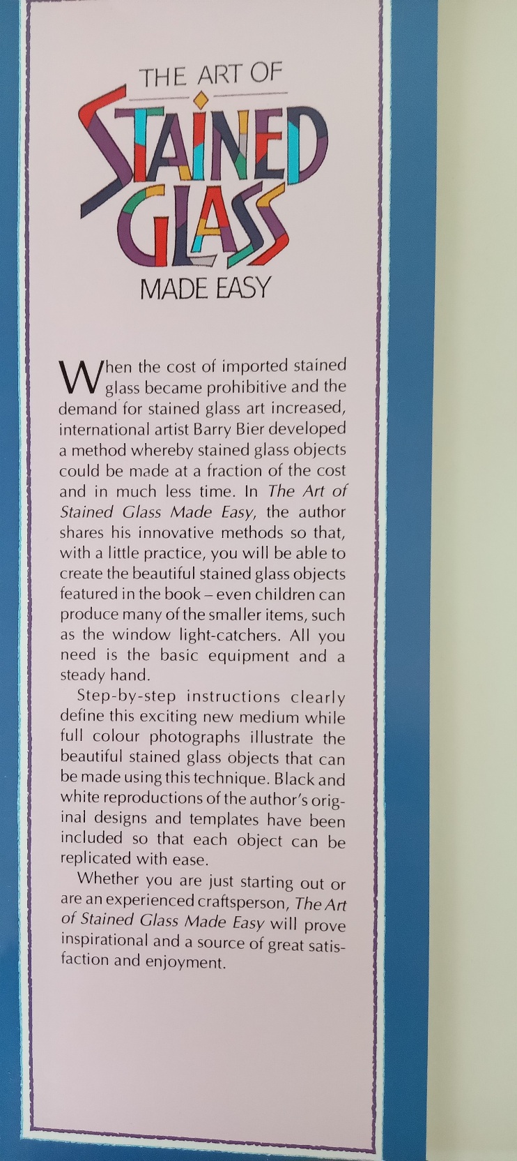 The Art of Stained Glass Made Easy - Barry Bier - Image 3