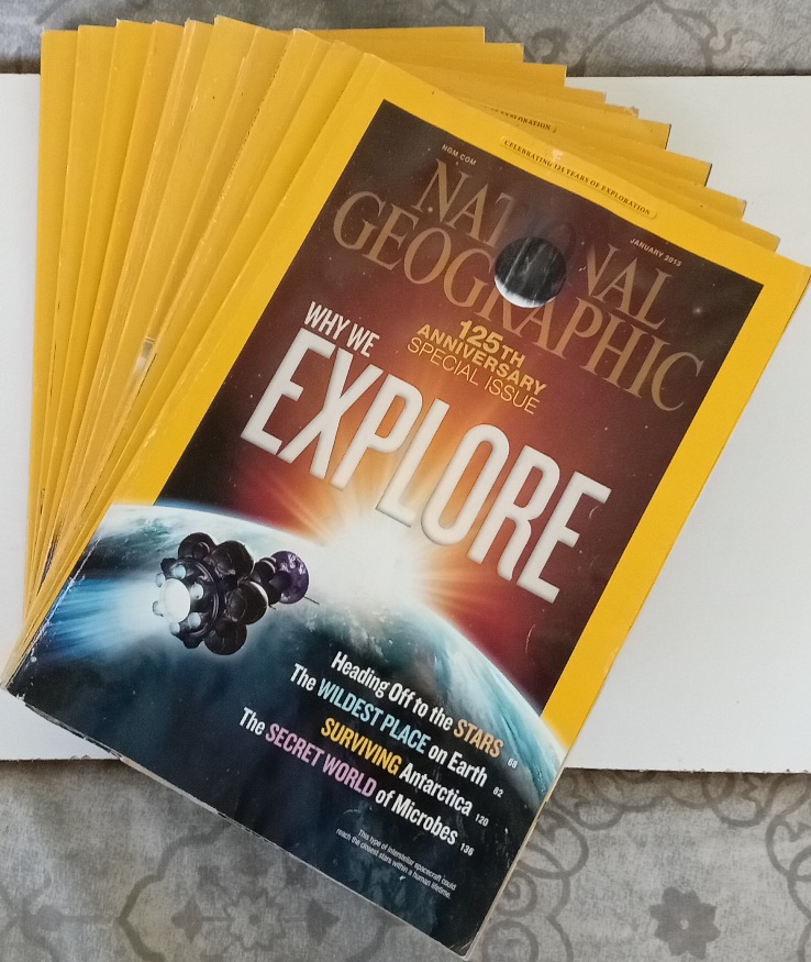 National Geographic 2013 (October and November missing)