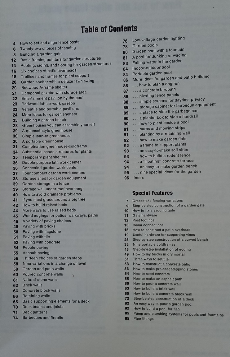 Garden and Patio Building Book - Sunset Books - Image 2